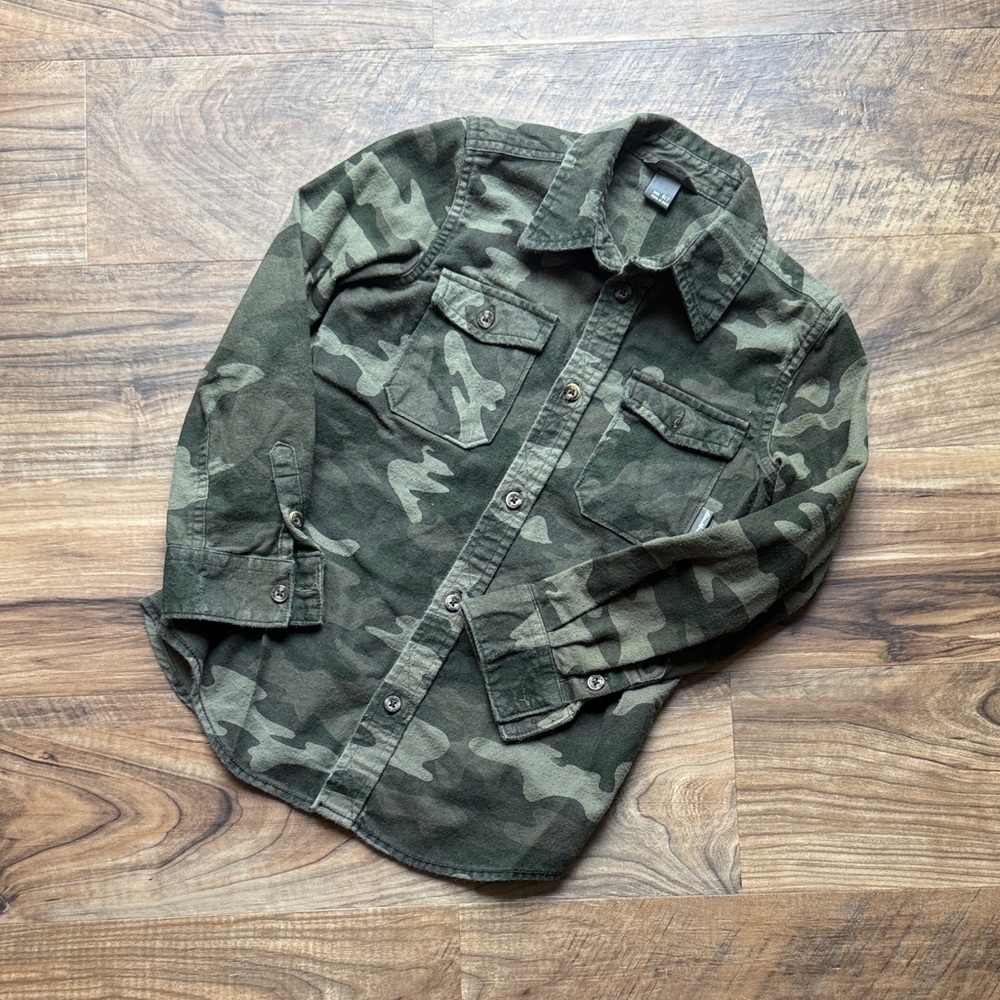 Eddie Bauer Camo Flannel